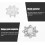 boutons perles neige 30 pièces, à , pour déco vêtements 11