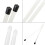 Bright LED Light Up Drumsticks 5A Acrylic Drumstick Double Color 4
