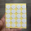 400pcs/20Sheet Convenient Wick Stickers Easy Adhesive Candle 6