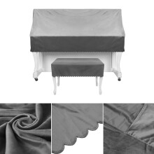 Piano Keyboard Dust Cover Dust Dirt Scratch Wear Proof 88 Keys Keyboard Cover