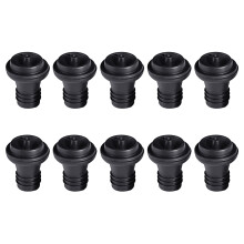 10 Pcs Wine & Beverage Bottle Stoppers Silicone Sealed Wine