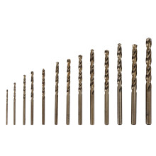 13Pcs High Speed Steel Twisted Drill Bits Set, 1.0-6.5mm