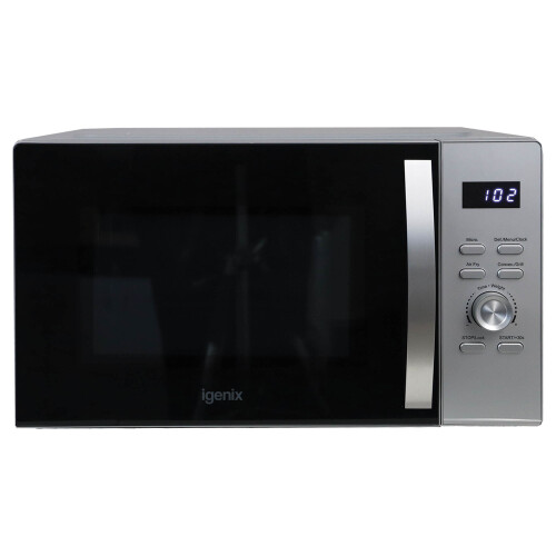 Igenix Microwave with Air Fryer Function , 28 Litre, 900W, Silver, IGMC02890S 1