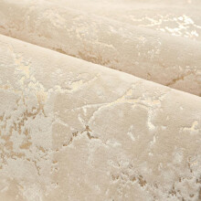 (Cream Gold, 200x300) Marbled Design Rug Carpets Super soft Non Slip Living Room Bedroom Washable Rugs