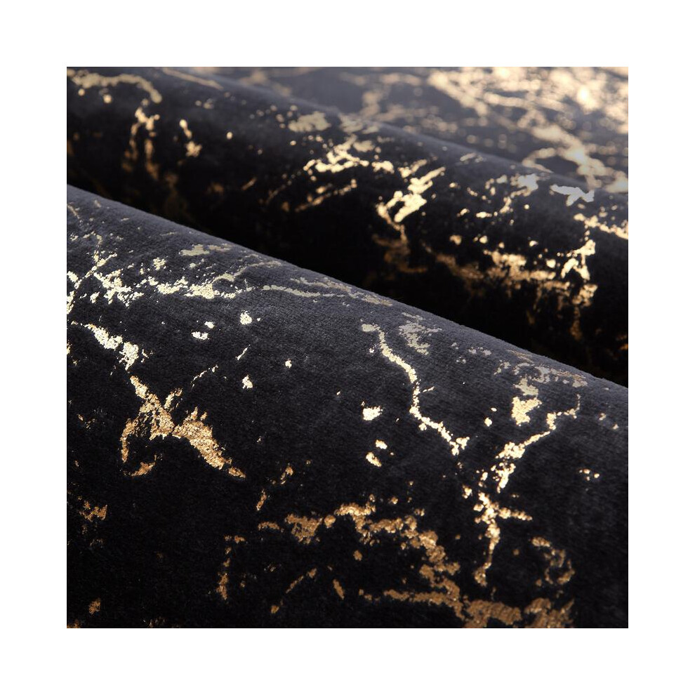 (Black Gold, 80x150) Marbled Design Rug Carpets Super soft Non Slip Living Room Bedroom Washable Rugs-image-OPC-PKG2V5K-NEW