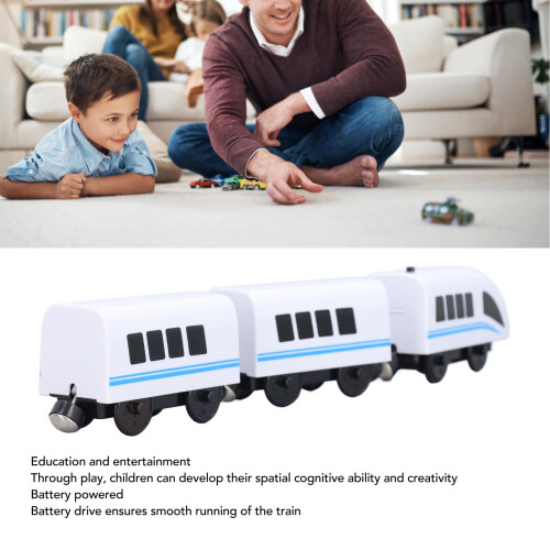 Electric Train Set for Kids, ABS, Battery-Operated, Type 3 2