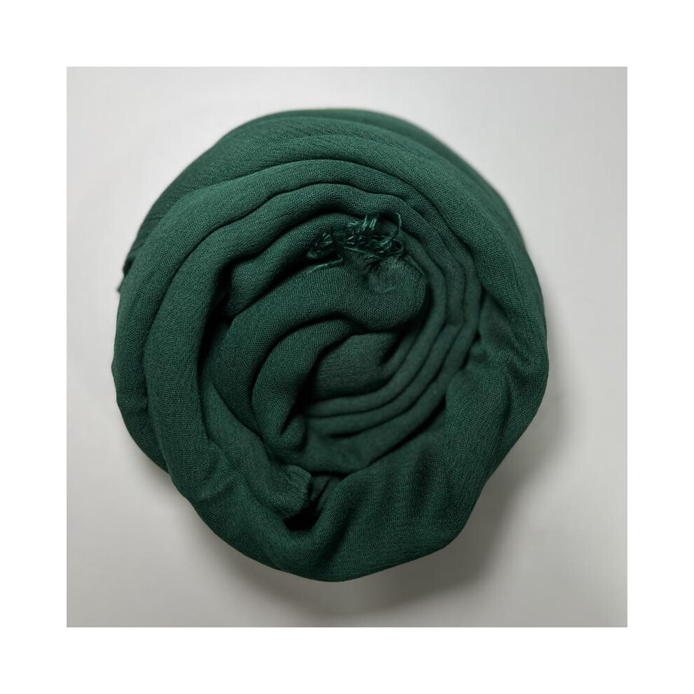 (Forest Green) Cotton Hijabs-image-OPC-PKG2WHF-NEW