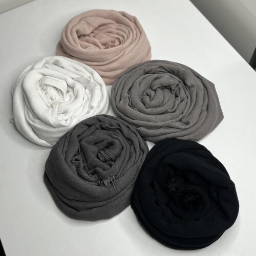 (Black) Cotton Hijabs 1