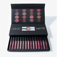 Hudabeauty 16pcs/set Christmas Kit Liquid Matte Lipsticks LIMITED EDITION