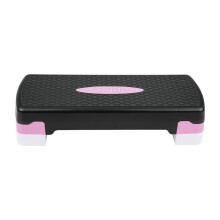 (PURPLE) Aerobic Stepper Yoga Step Board Gym Fitness Exercise Cardio Adjustable Blocks