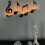 Fashionable Musical Note Left Key Candlestick Candle Holder for 5