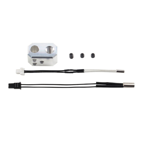 Heating Block and Thermometer Line Heating Rod for MK4 3D
