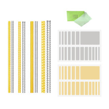 46pcs Silicone Holder Rings Size Adjuster Protector for Sports