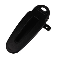 Portable Walkie Talkie Belt Clips, Black Plastic Clamp Clip for