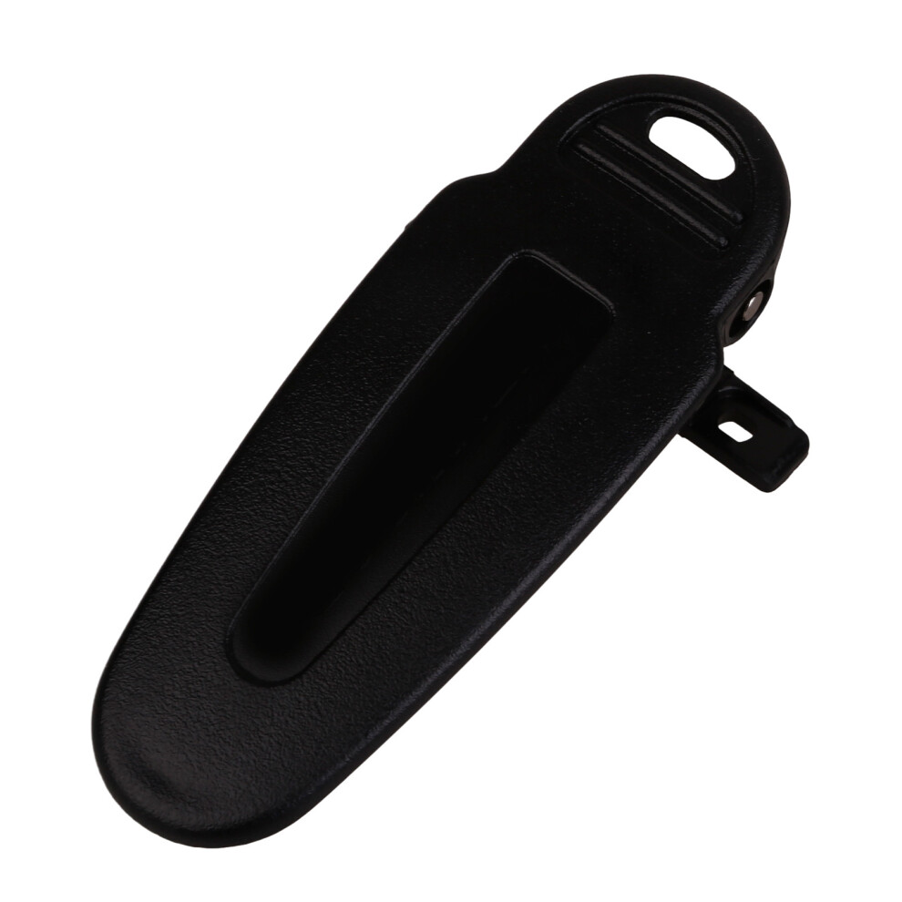 Portable Walkie Talkie Belt Clips, Plastic Clamp Clip For Black 7751000075286