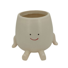 Stable and Durable Flower Pots Resin Planter Pots for Small