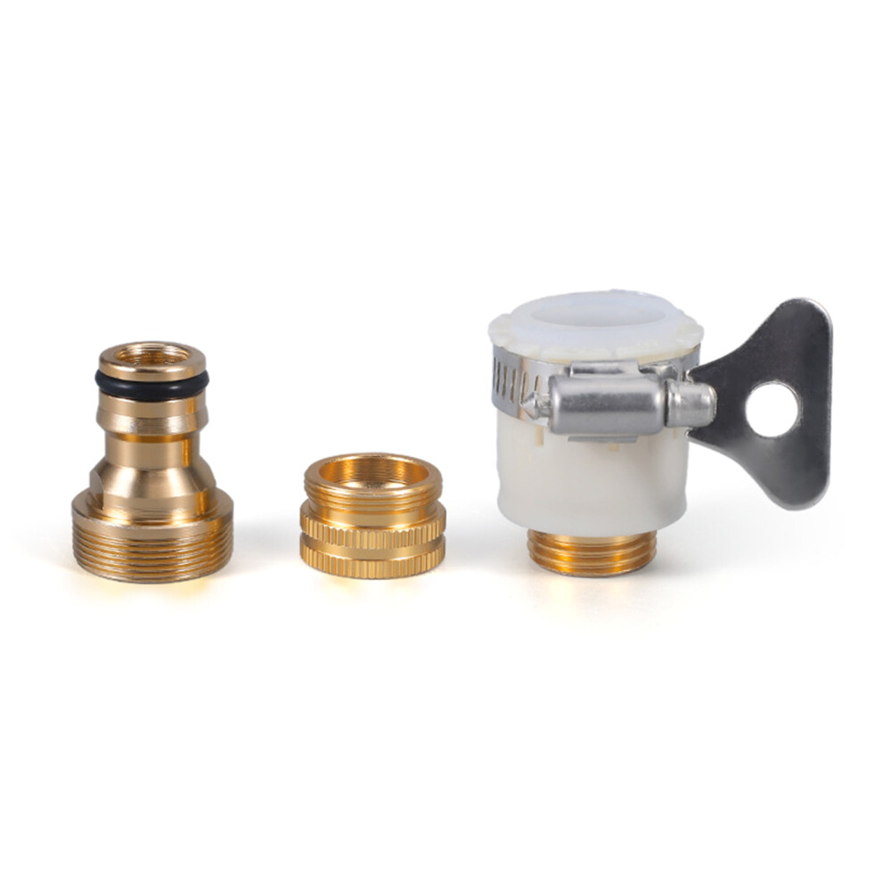 Universal Mixer Hose Tap Connector Faucet Adapter For Threaded 7751000076139