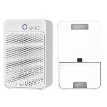 (White) 1000ML Water Tank Capacity Desiccant Small Semiconductor Dehumidifier A12 Portable Air Dryer for Home 2025