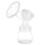 USB Dual Suction Breast Pump 10.5x8cm Automatic Adjustable White 5