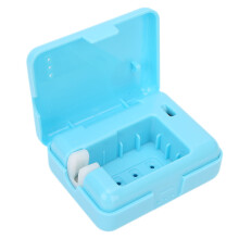 Sanitärer wandmontierter UV-Zahnbürstensterilisator Blau EU 5-Min-Automatikzyklus