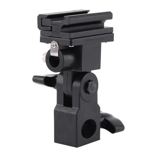 Black Hot Shoe Flash Umbrella Holder Light Stand 2