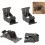 0-90-180 Degree Self-locking Folding Hinge Folding Table Extension Board Folding Bracket Iron Folding Workbench Fittings with Dark Bronze 4-pack 1