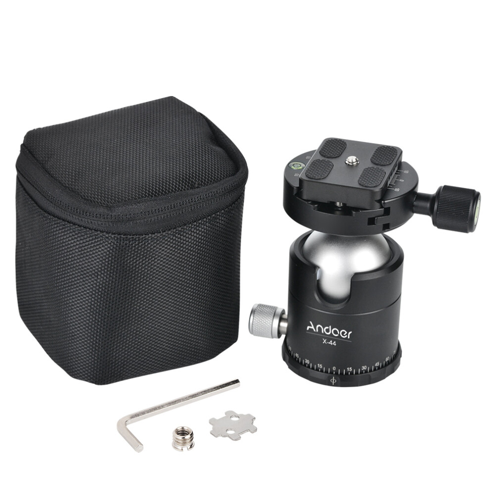 Andoer X-44S Aluminium Alloy Ballhead Ball Head 8320539243740