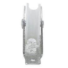 4pcs Aluminum Ladder Pulley Wheel Set, 4cm Diameter, Heavy Duty