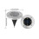 4pcs Energy Saving 4 Led Outdoor Garden Practical Universal Solar Ground Light 6