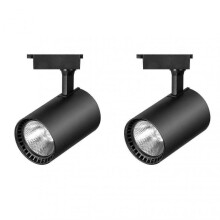 Living Room Wall Track Light Kitchen Cob Led Home Spotlights 20w 30w 3000k Warm