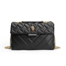 (Black Large size)Eagle Head Women's Chain Crossbody Bag