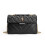 (Black Large size)Eagle Head Women's Chain Crossbody Bag 1
