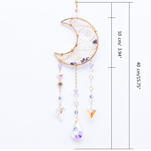 Crystal Sunlight Pendant Handmade Dream Catchers Ornament 2