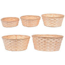 Handwoven Storage Basket Versatile Woven Bag for Shopping