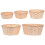 Handwoven Storage Basket Versatile Woven Bag for Shopping 1