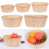 Handwoven Storage Basket Versatile Woven Bag for Shopping 2