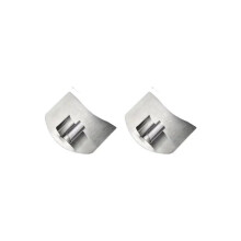 (Silver*2 pcs, one-size) Kitchen Finger Protector, Stainless Steel Finger Guard, Knife Cutting Protection Tool, Kitchen Gadgets