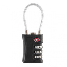 (Black) TSA Approved Luggage Lock 4-Digit Combination Anti-Theft Travel Lock Secure Suitcase Gym Bag Backpack 2025