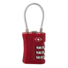 (Red Wine) TSA Approved Luggage Lock 4-Digit Combination Anti-Theft Travel Lock Secure Suitcase Gym Bag Backpack 2025
