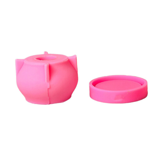 Versatile Silicone Flowerpot Mold Concrete Molds Striped Pattern