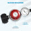 Adjustable Gas Grill Propane Regulator with Hose High Pressure 7