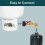 Efficient Propane Bottle Inflator with Pressure Gauge Propane 3