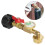 Efficient Propane Bottle Inflator with Pressure Gauge Propane 2