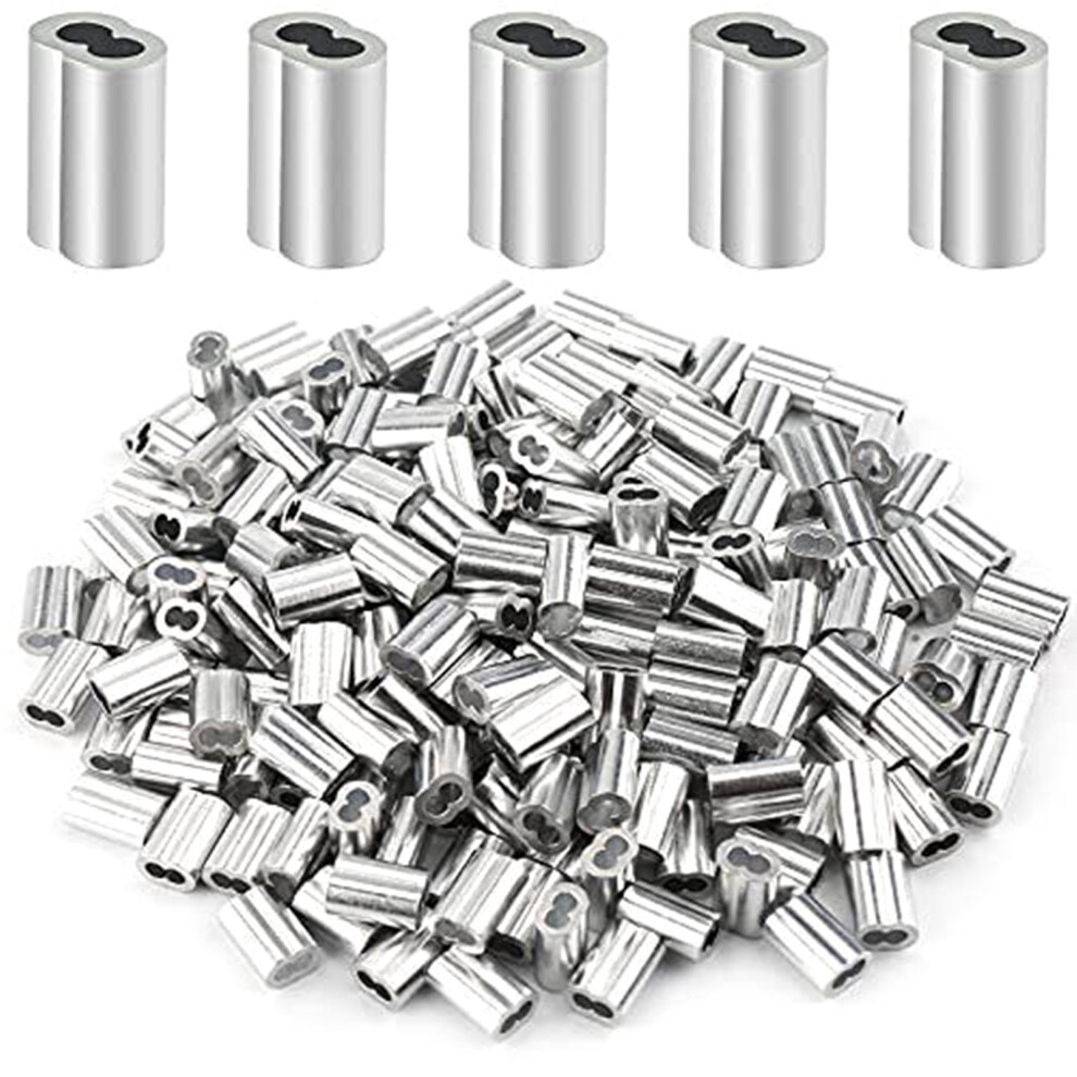 Heavy Duty Aluminium Crimp Sleeve For 1.5 Wire Rope Cable 7751000078942