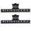 Set of 2 Musical Page Clips Plastic Note Holders for Instruments Black 2 Pack 2