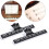 Set of 2 Musical Page Clips Plastic Note Holders for Instruments Black 2 Pack 1