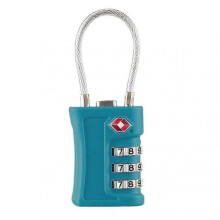 (Lake Blue) TSA Approved Luggage Lock 4-Digit Combination Anti-Theft Travel Lock Secure Suitcase Gym Bag Backpack 2025