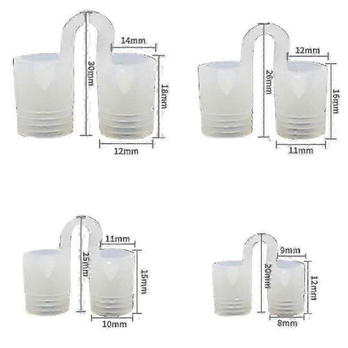 8pcs Silic S Clip Anti Clips Dilators Ing Sleep Hnq- 2