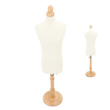 Elegant Male Mannequin Torso with Sturdy Stand for Tailoring