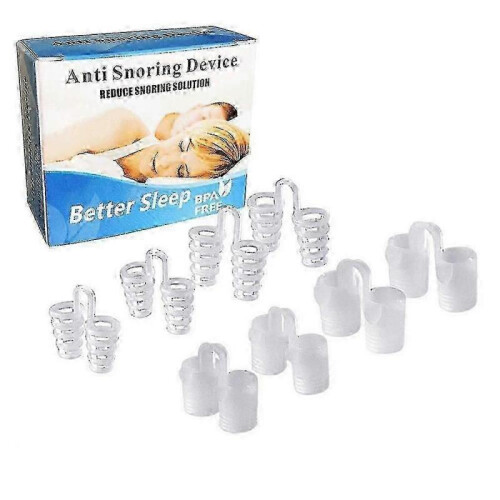 8pcs Silic S Clip Anti Clips Dilators Ing Sleep Hnq-